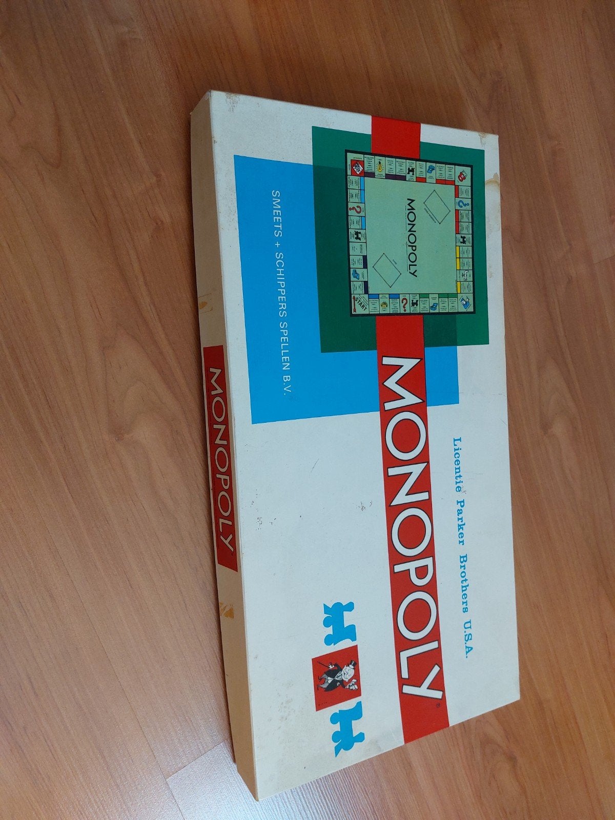 Vintage monopolyspel, Hobby en Vrije tijd, Gezelschapsspellen | Bordspellen, Vijf spelers of meer, Ophalen, Zo goed als nieuw