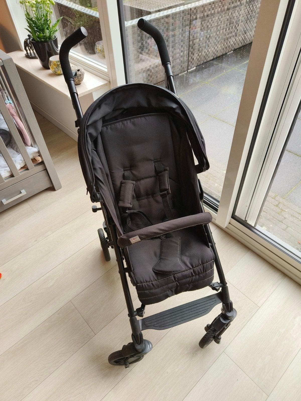 Buggy Chicco Liteway 4 complete, Ophalen, Gebruikt, Regenhoes