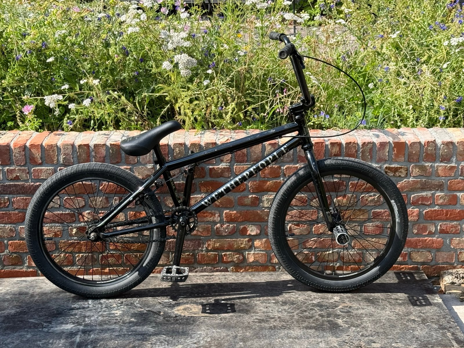 WeThePeople BMX Fiets - Zo goed als nieuw, Fietsen en Brommers, Fietsen | Crossfietsen en BMX, Staal, Velgrem, 20 tot 24 inch