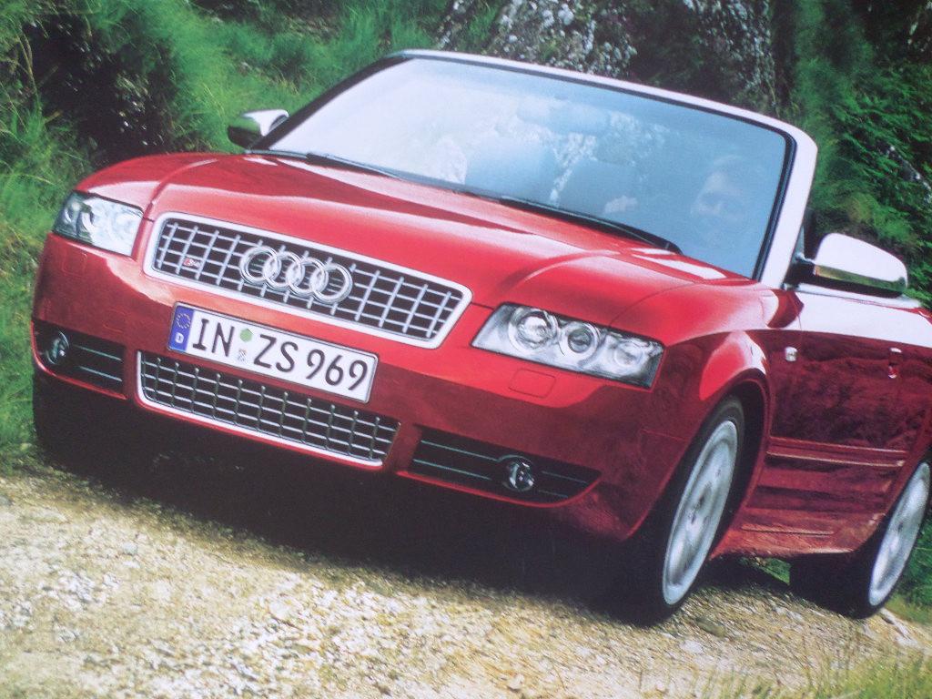 Audi S4 Cabrio Brochure, Ophalen of Verzenden, Zo goed als nieuw, Audi