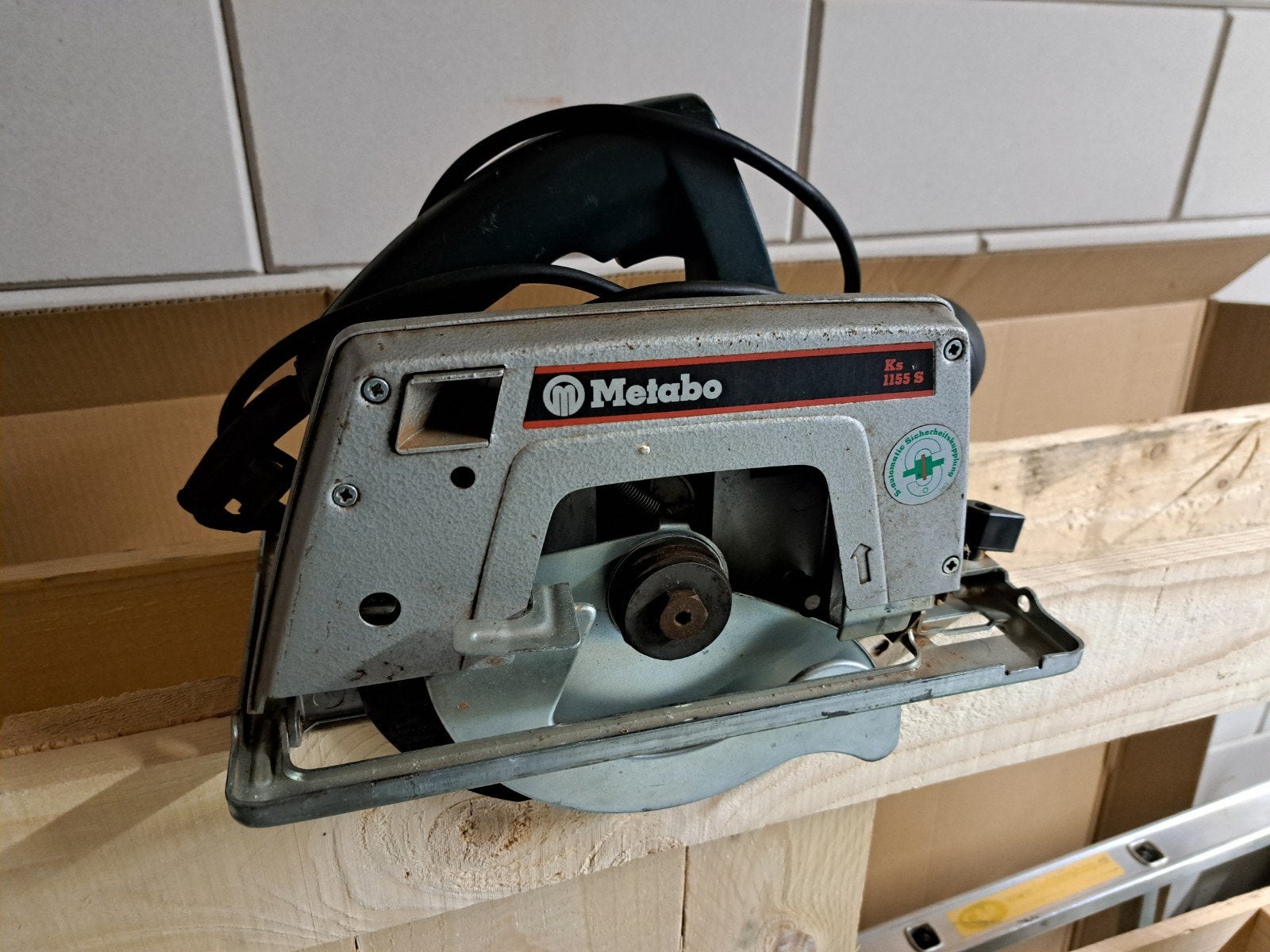 Metabo cirkelzaag, Gebruikt, Cirkelzaag, 600 tot 1200 watt, Ophalen of Verzenden