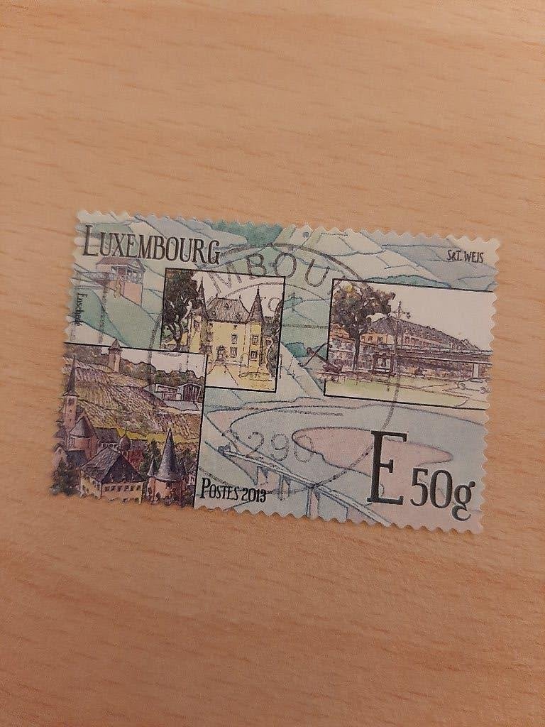 2013 Luxemburg, Verzenden, Luxemburg, Gestempeld