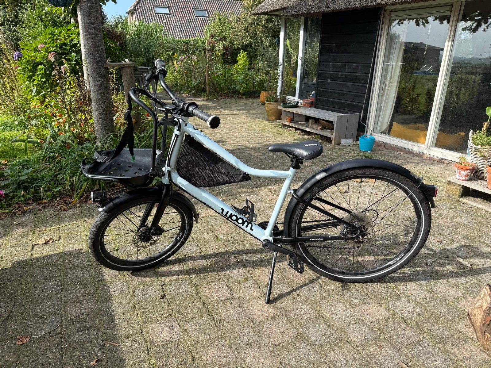 Woom Now 6 Kinderfiets met Voordrager, Ophalen, Gebruikt, Schijfrem, 20 inch of meer