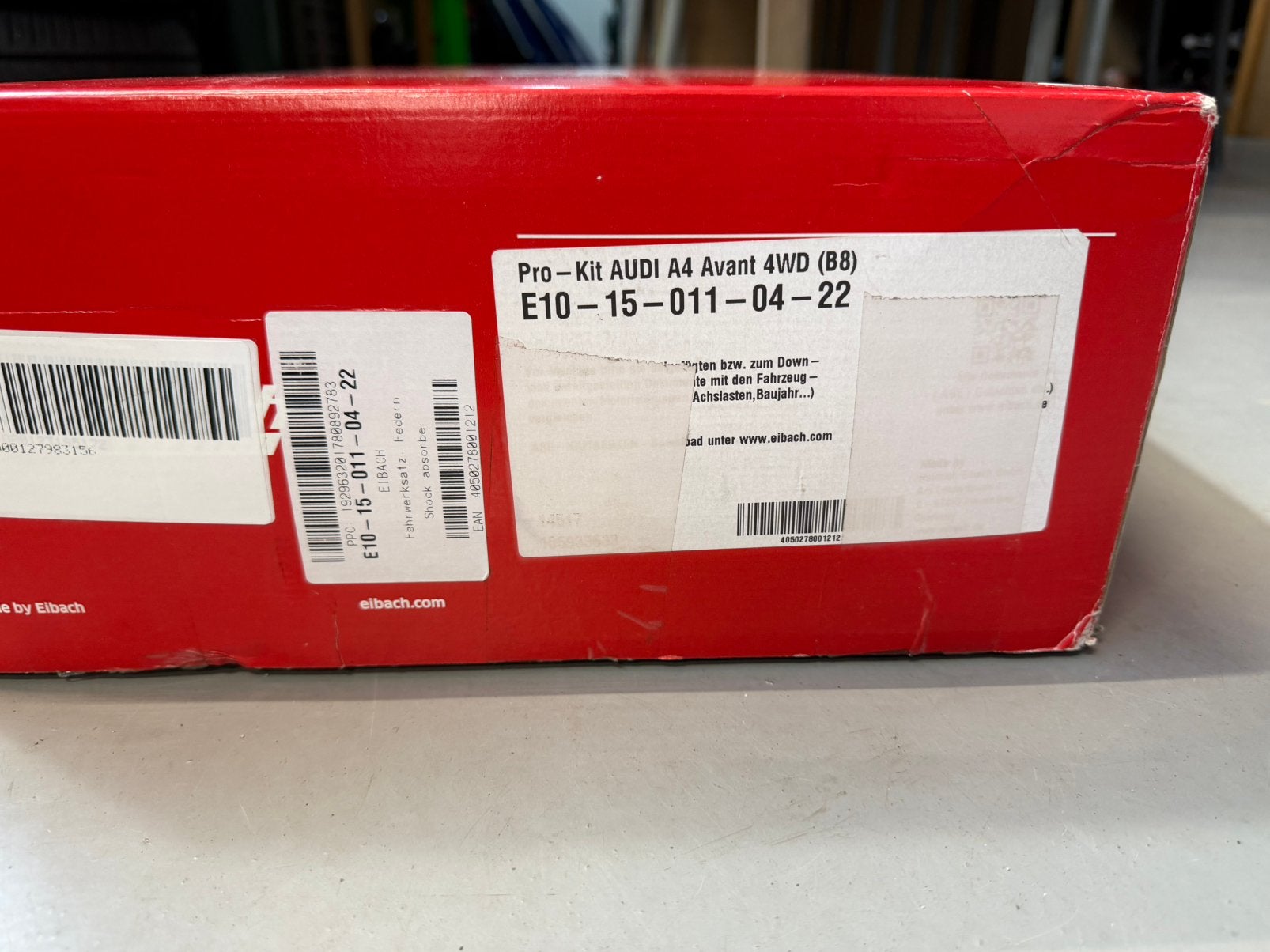 Eibach verlagingsveren Audi A4/S4 B8 Avant, Ophalen, Nieuw, Audi
