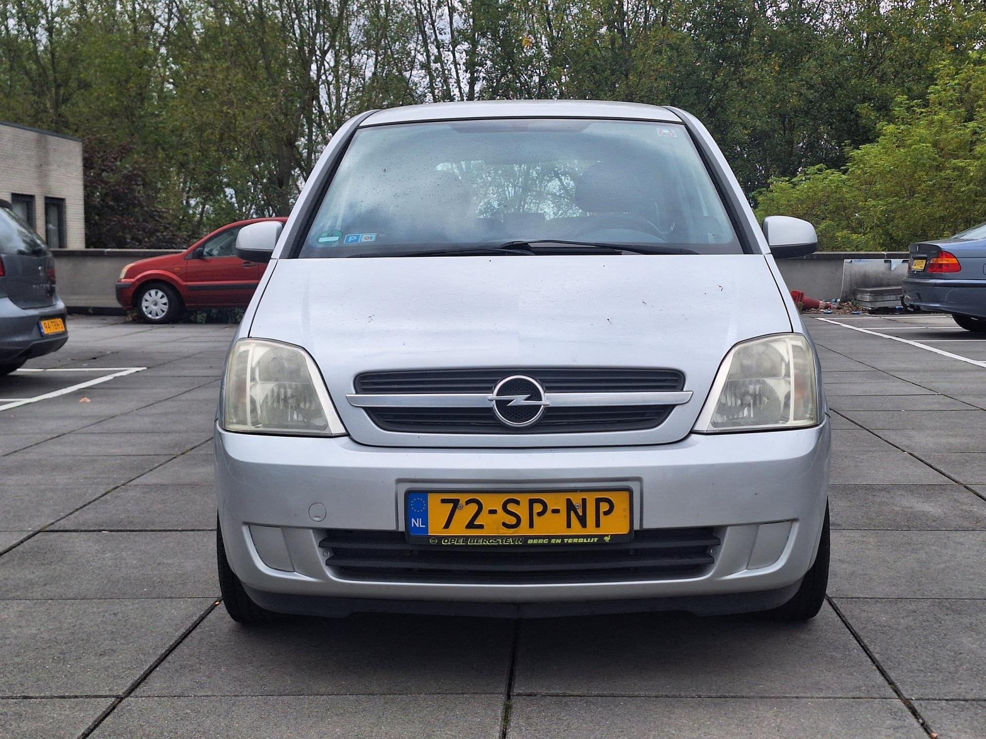 Opel Meriva €1499,-1.6-16V Enjoy Apk 2027 Airco + Trekhaak, Auto's, Voorwielaandrijving, Gebruikt, 4 cilinders, Handgeschakeld