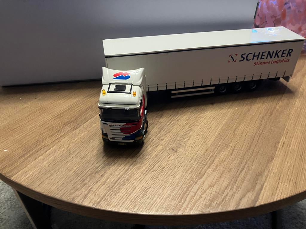 Tekno scania heisterkamp, Ophalen of Verzenden, Zo goed als nieuw, Bus of Vrachtwagen, Tekno