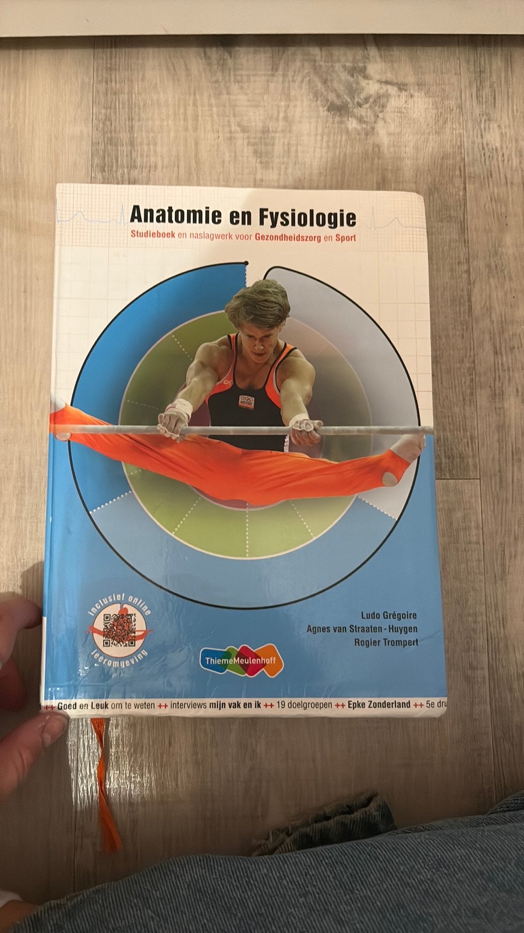 Anatomie en fysiologie - 5e druk inclusief Online, Boeken, Ophalen of Verzenden, Zo goed als nieuw, Ludo Grégoire; Agnes van Straaten-Huygen