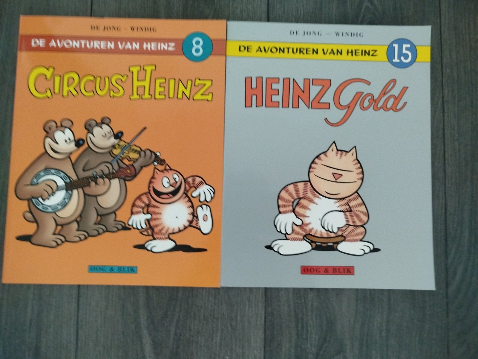 HEINZ DE AVONTUREN VAN STRIPBOEKEN, Ophalen of Verzenden, Zo goed als nieuw, Meerdere stripboeken, De jong windig