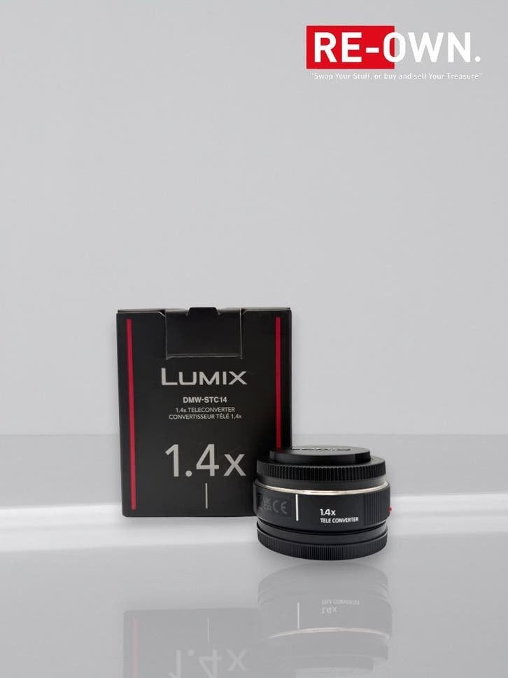 PANASONIC DMW-STC14 1.4X | L-MOUNT | BTW | TELECONVERTER, L-mount, ,, Ophalen of Verzenden, Zo goed als nieuw