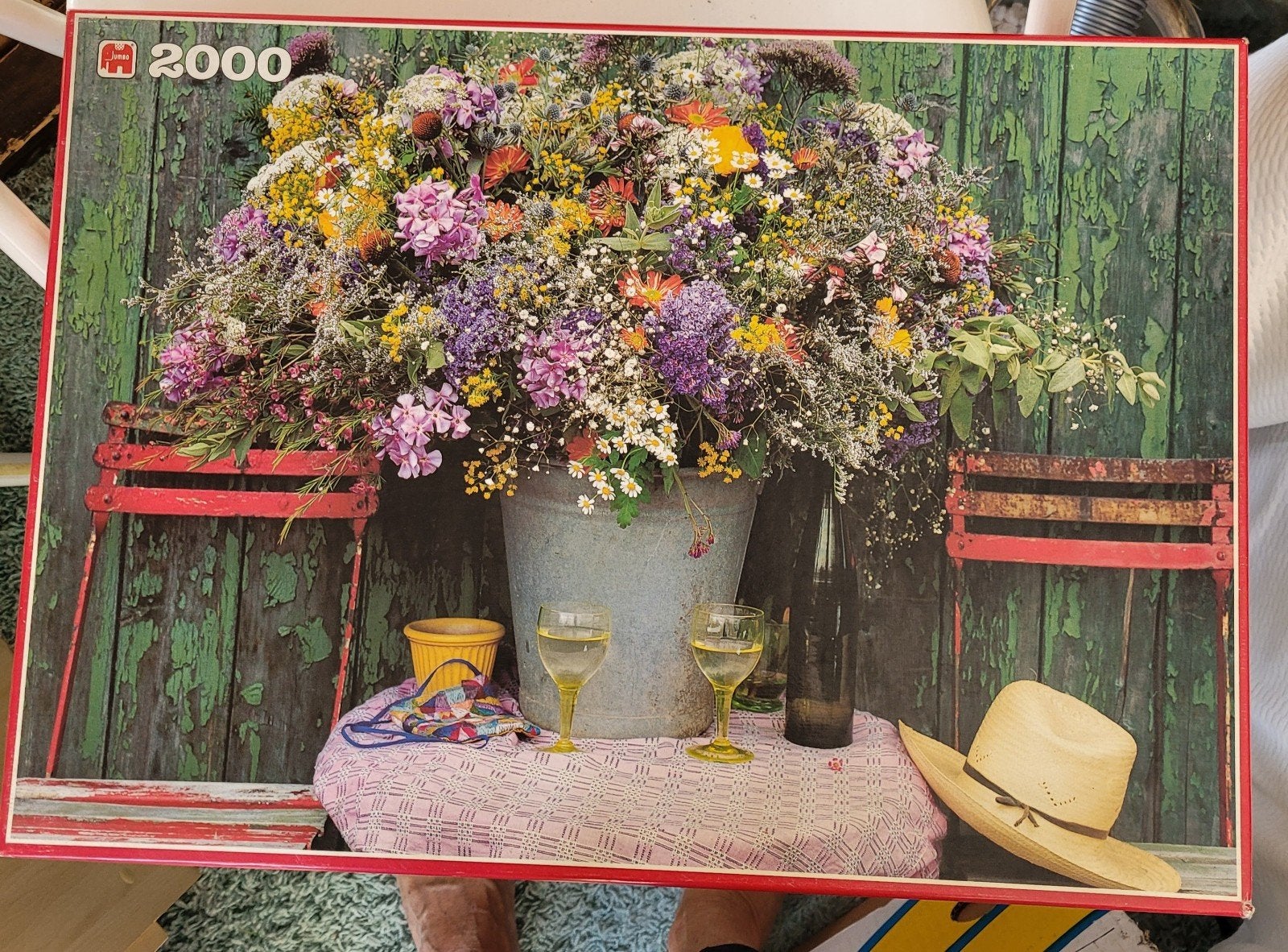 Jumbo Legpuzzel 2000 stukjes - Bloemenpracht, Ophalen of Verzenden