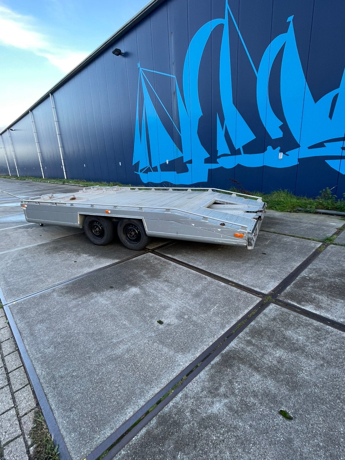 Tijhof/karhof auto ambulance, Ophalen