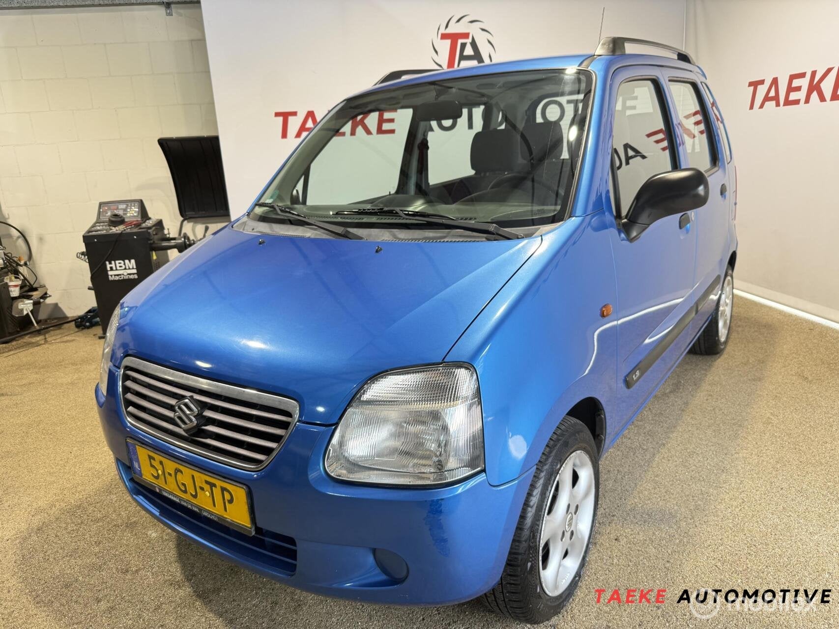 Suzuki Wagon R+ 1.3 GL AUT/AIRCO/5DRS/APK/NAP/1EIG, Stof, Gebruikt, 31 €/maand, 4 cilinders