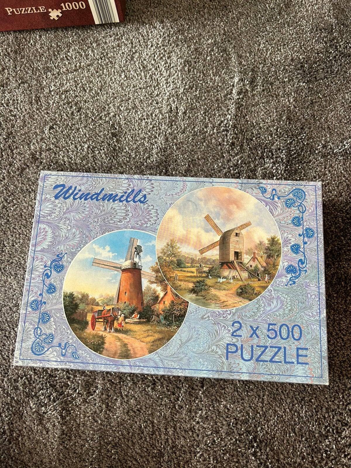 Master-line puzzel, Hobby en Vrije tijd, Denksport en Puzzels, Ophalen of Verzenden, 500 t/m 1500 stukjes, Zo goed als nieuw, Legpuzzel