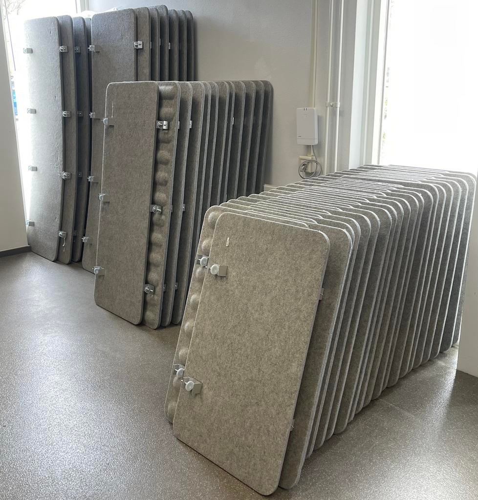 22x Ikea Elif akoestische panelen / geluidsscherm bureau, Diversen, Bureau-accessoires, Ophalen, Zo goed als nieuw