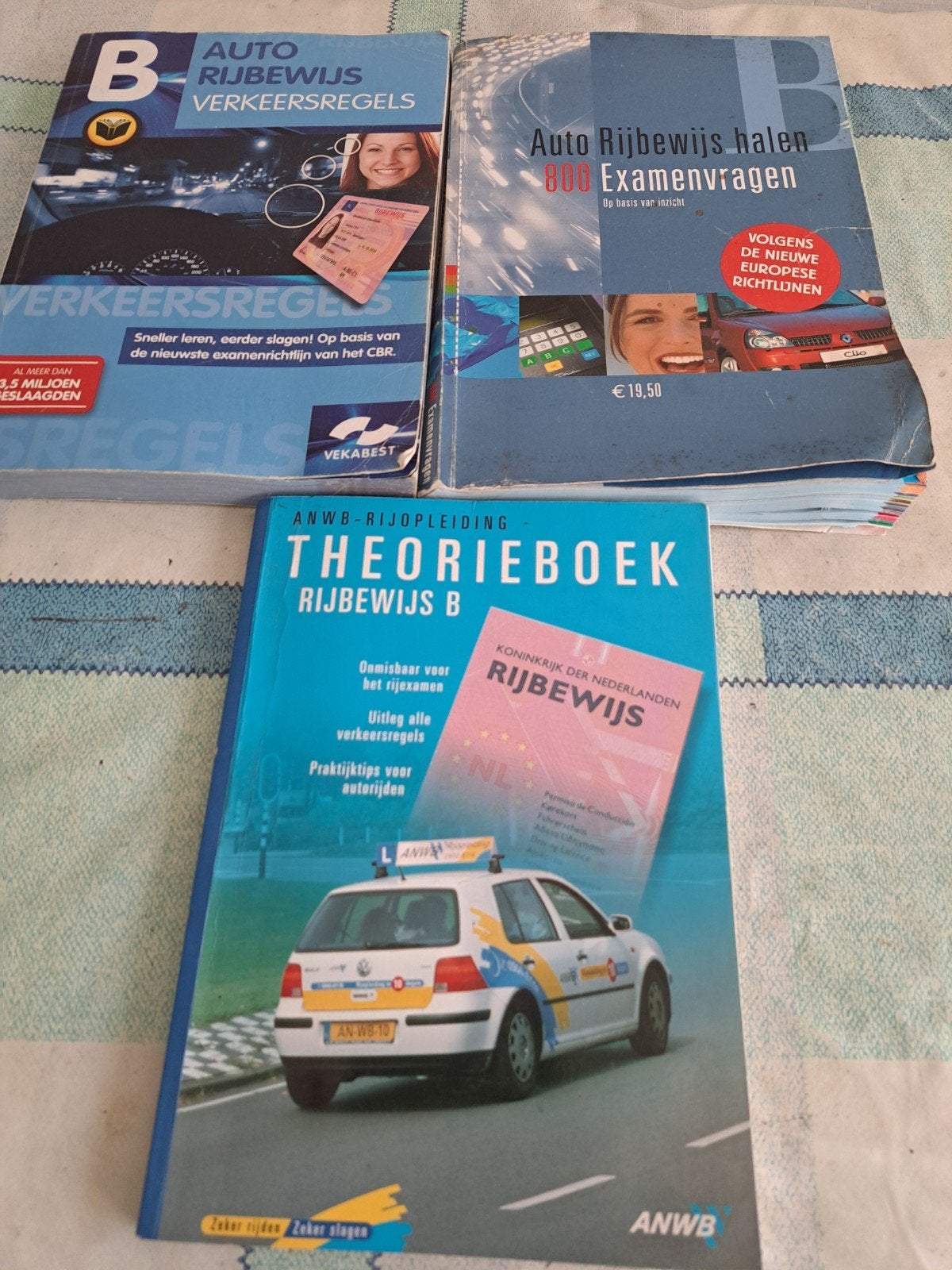 Auto rijbewiys verkeersregels, auto rijbewiys examenvragen, Ophalen of Verzenden, Zo goed als nieuw, Algemeen