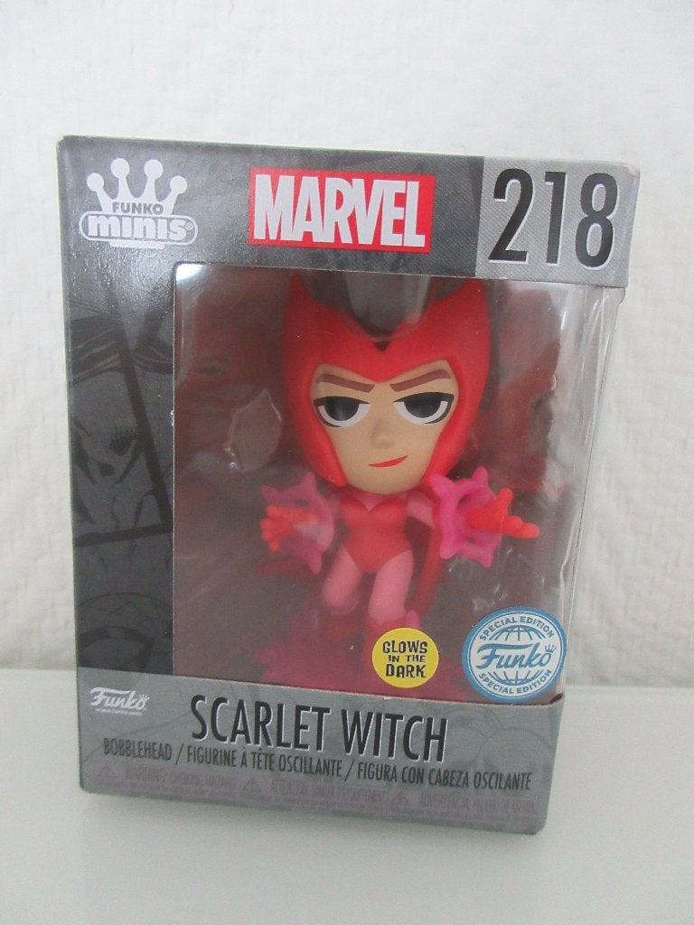Funko minis Marvel 218 Scarlet Witch bobblehead, Ophalen of Verzenden, Nieuw