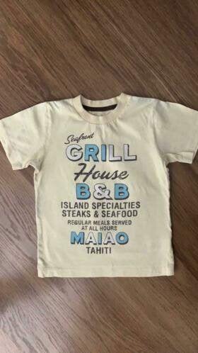Leuk shirt maat 110, Kinderen en Baby's, Kinderkleding | Maat 110, Ophalen of Verzenden, Gebruikt, Jongen, Shirt of Longsleeve