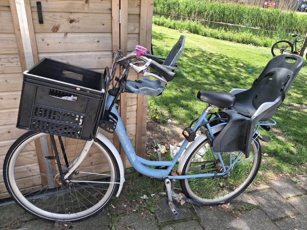 Moederfiets, opknapper, Gebruikt, Velgrem, 0 zitjes, 50 tot 53 cm