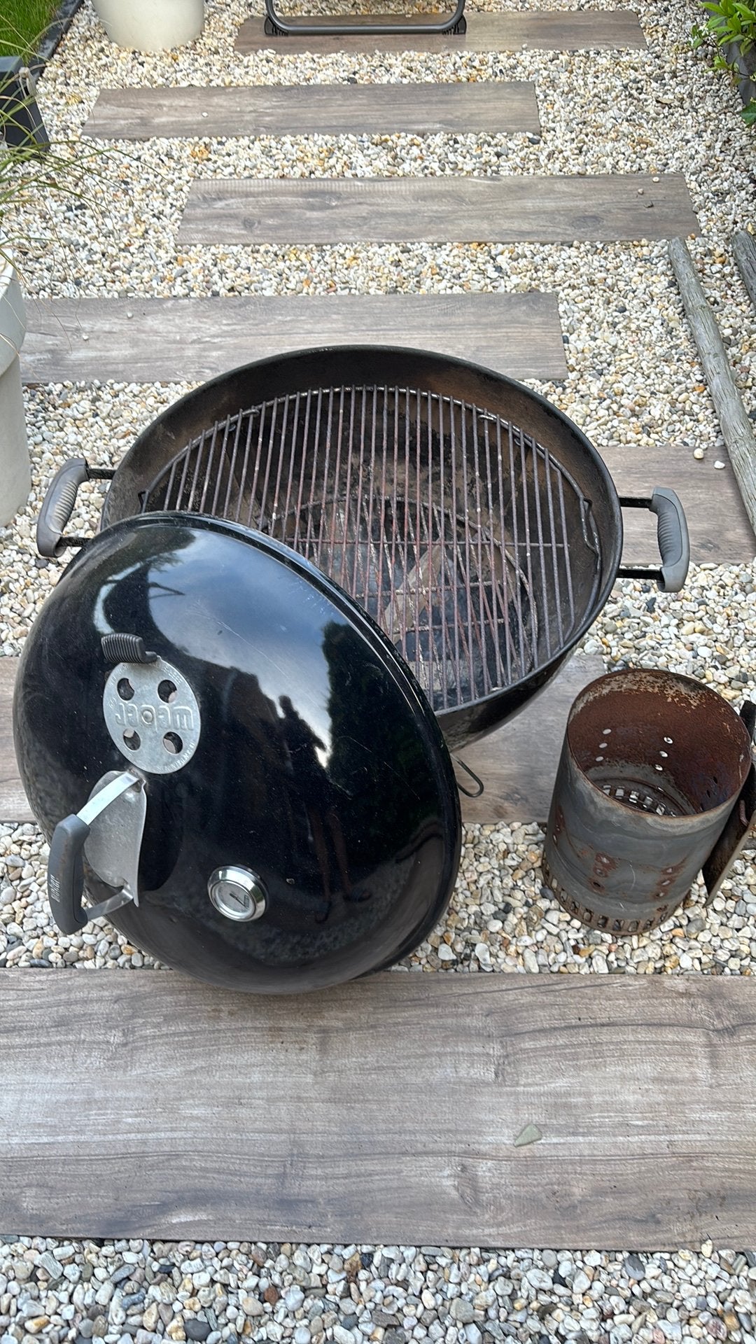 Weber 57 mastertouch, Ophalen, Gebruikt, Met accessoires