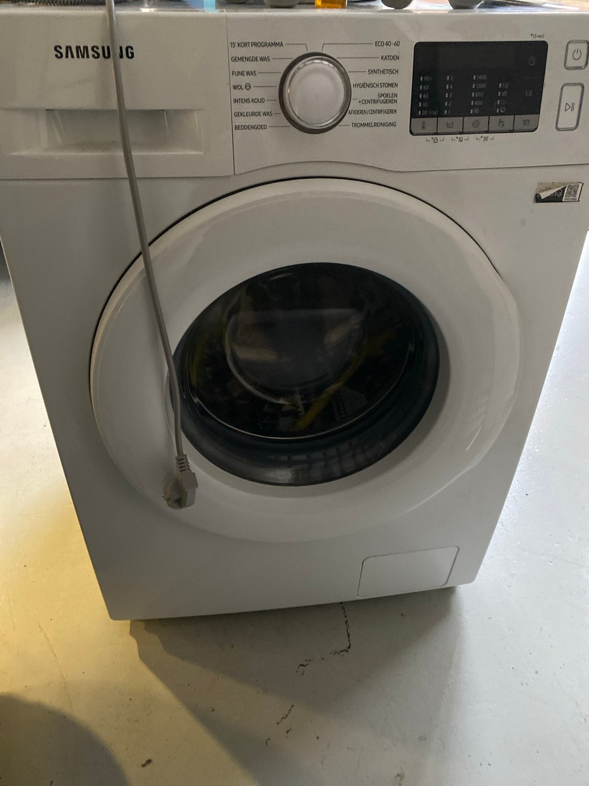 Samsung Voorlader Wasmachine - Diverse Programma's, Witgoed en Apparatuur, Wasmachines, Zo goed als nieuw, Voorlader, 6 tot 8 kg