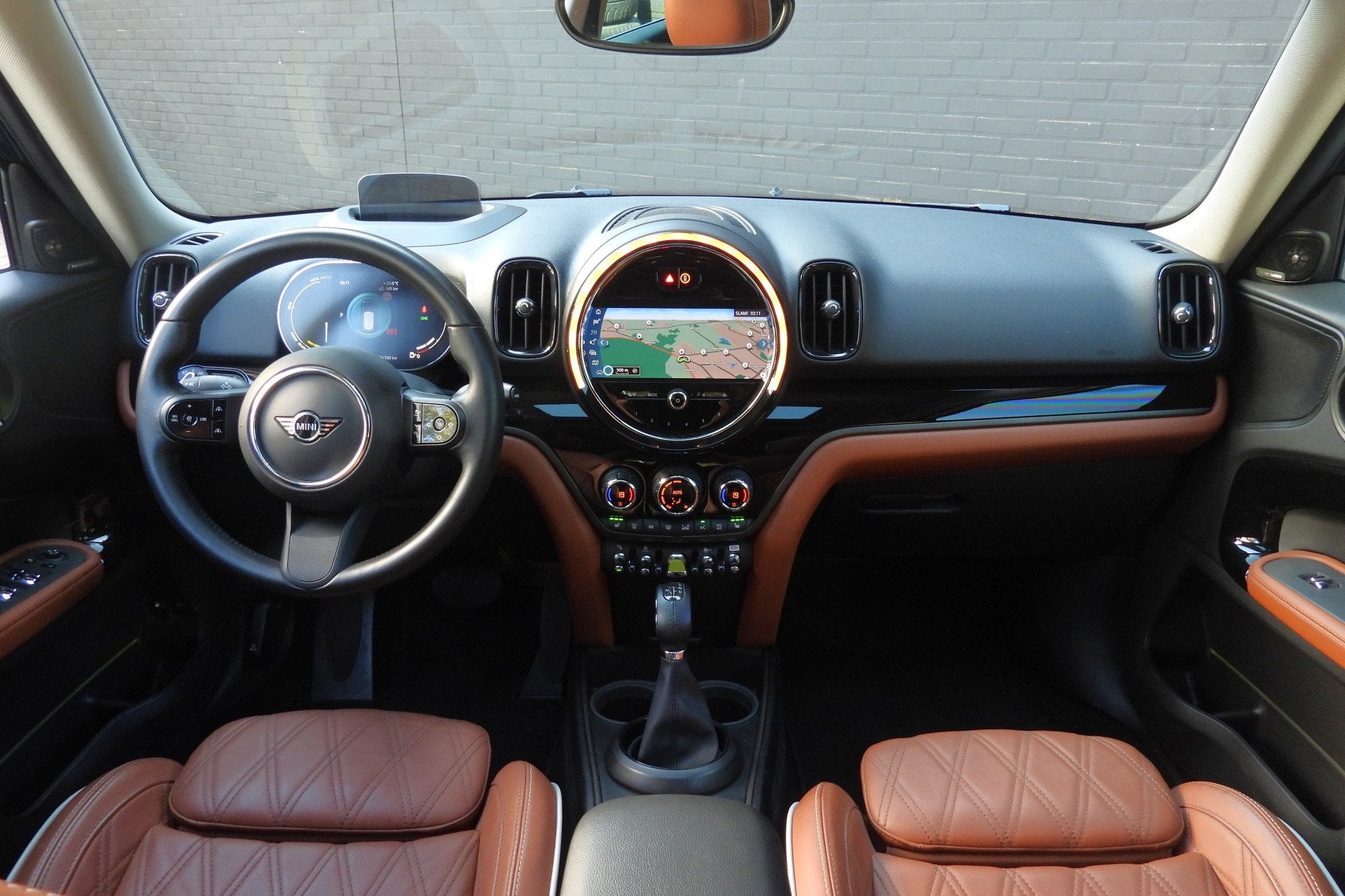 MINI Countryman Cooper SE ALL4 Automaat / Panoramadak / Comf, Auto's, Mini, Dealer onderhouden, Gebruikt, Countryman, Met garantie (alle)
