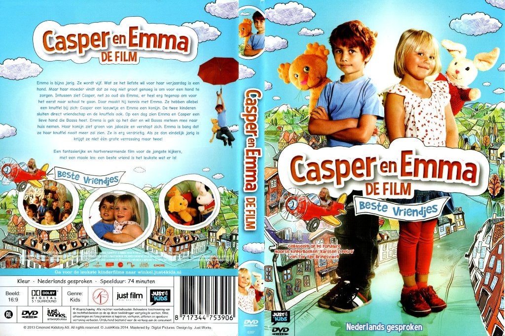 Casper en Emma de film, Alle leeftijden, Ophalen of Verzenden, Zo goed als nieuw