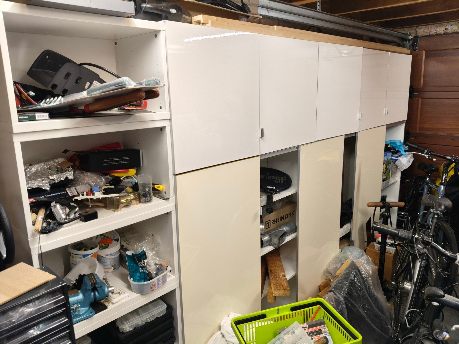 IKEA Besta kast wit, diverse onderdelen, 3 of 3,6 m lang, Ophalen of Verzenden, Gebruikt