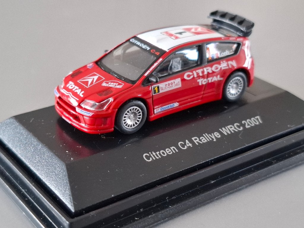 1:87 Citroën C4 Rally WRC Loeb - nieuw in OVP Schuco € 12,50, Verzenden, Nieuw, Auto, Schuco