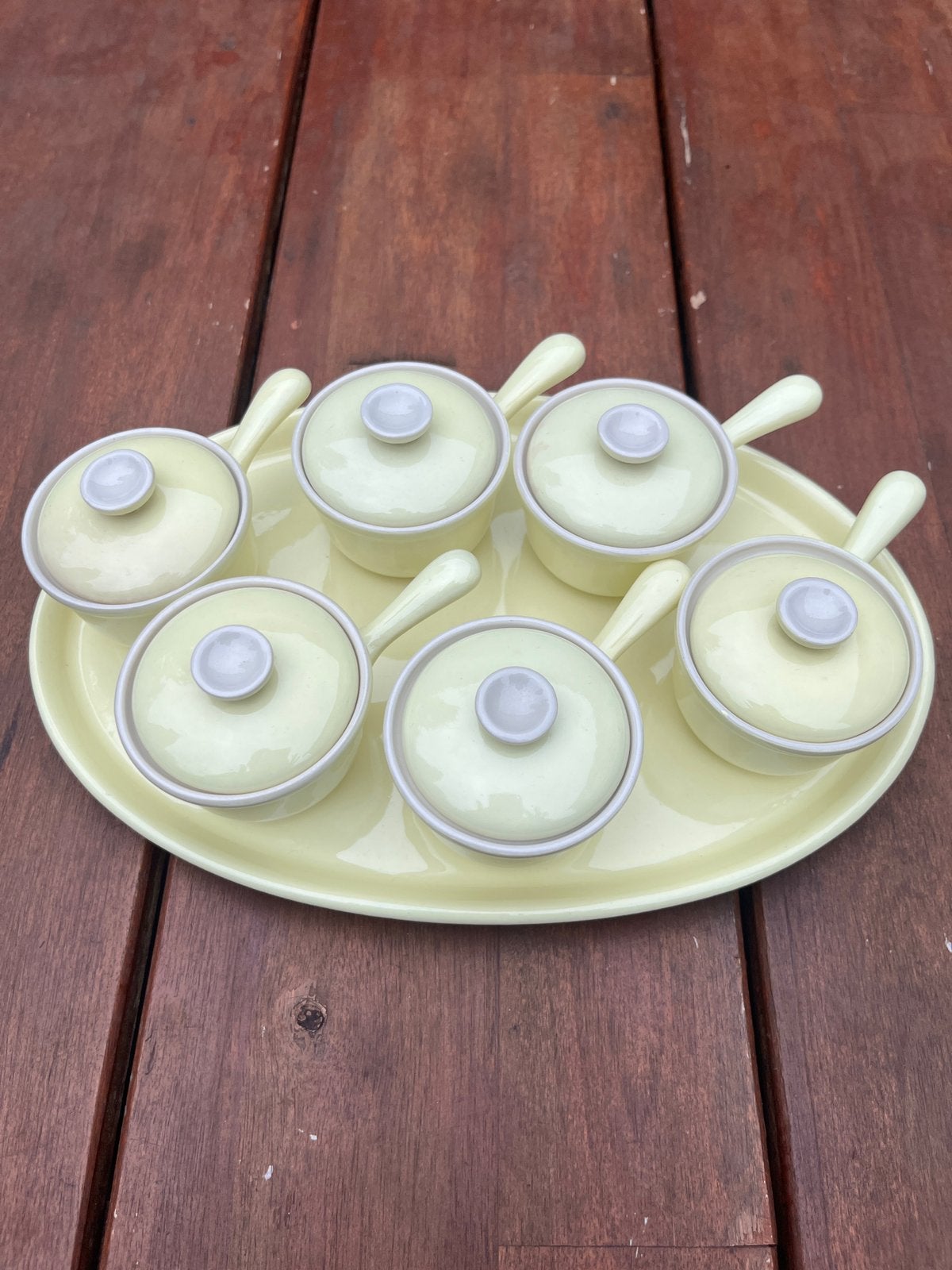 Pastel Regout pastei pannetjes., Ophalen of Verzenden