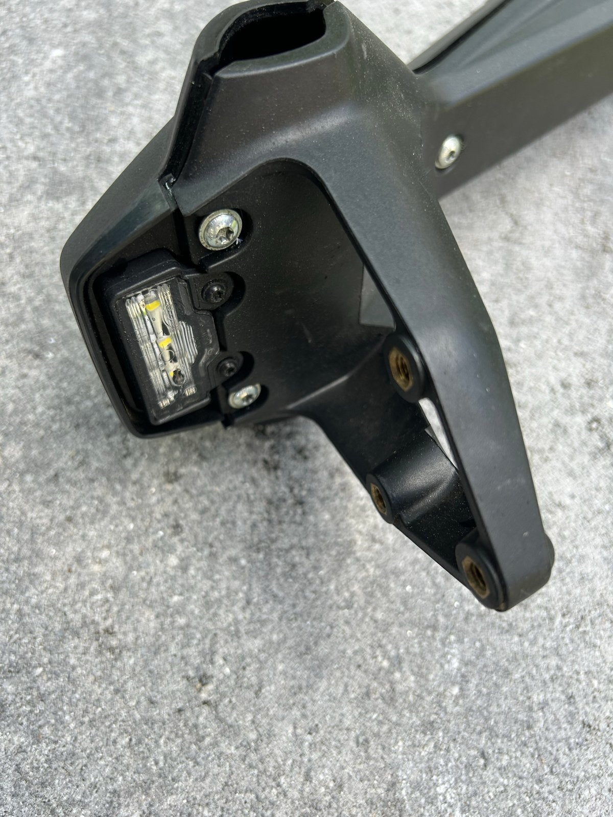Ducati Panigale 899 kentekenplaathouder en verlichting, Motoren, Ophalen of Verzenden, Gebruikt
