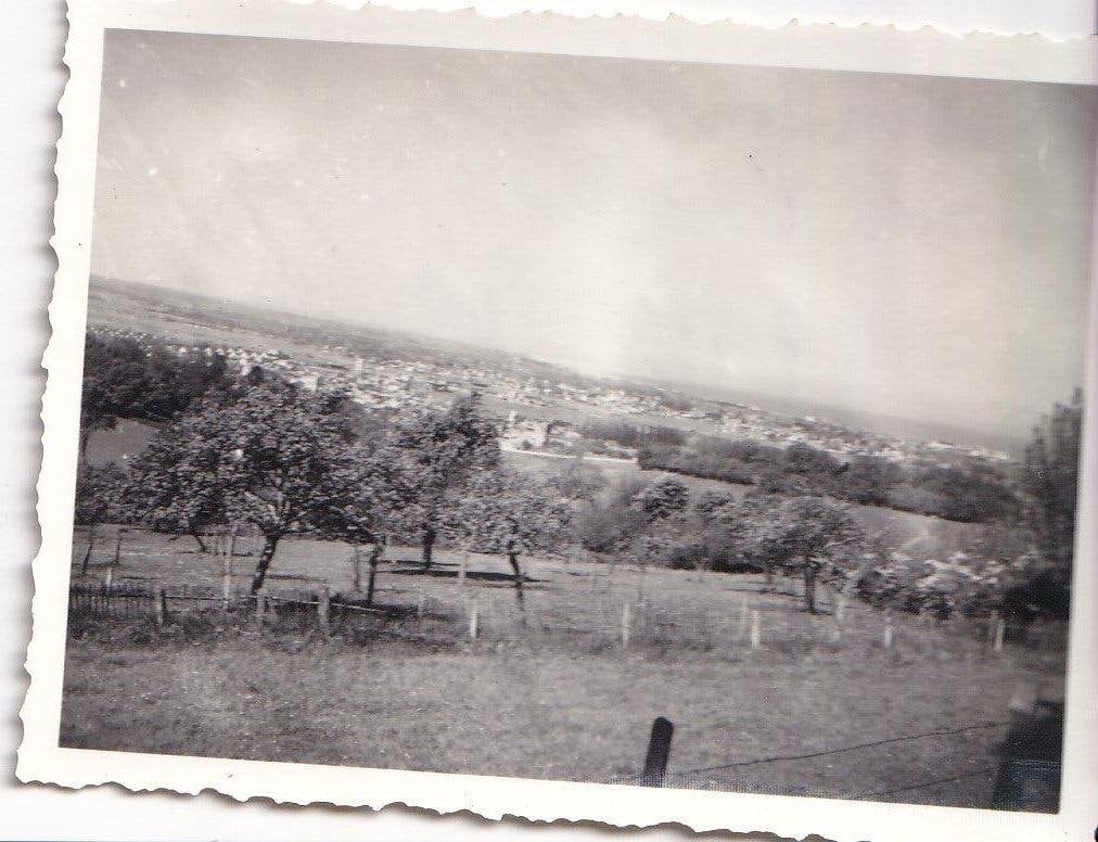 WOII Foto 1941 – Veldopname / Landschap "Blick van N. nach S, Ophalen of Verzenden, Voor 1940, Zo goed als nieuw, Overige onderwerpen