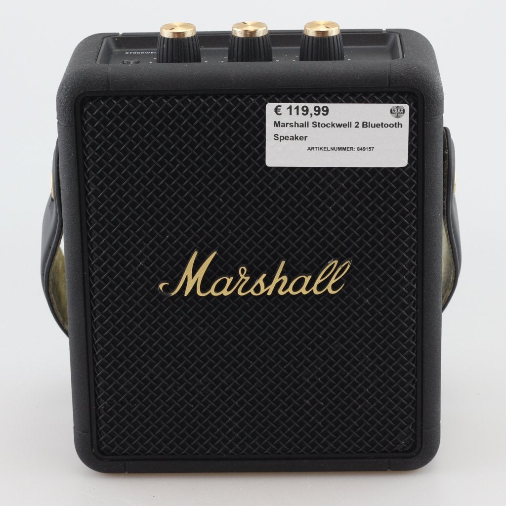 Marshall Stockwell 2 Bluetooth Speaker, Marshall, Gebruikt, Support@marshall.com, Marshall Amplification PLC
Denbigh Road
Bletchley, Milton Keynes
MK1 1DQ
United Kingdom