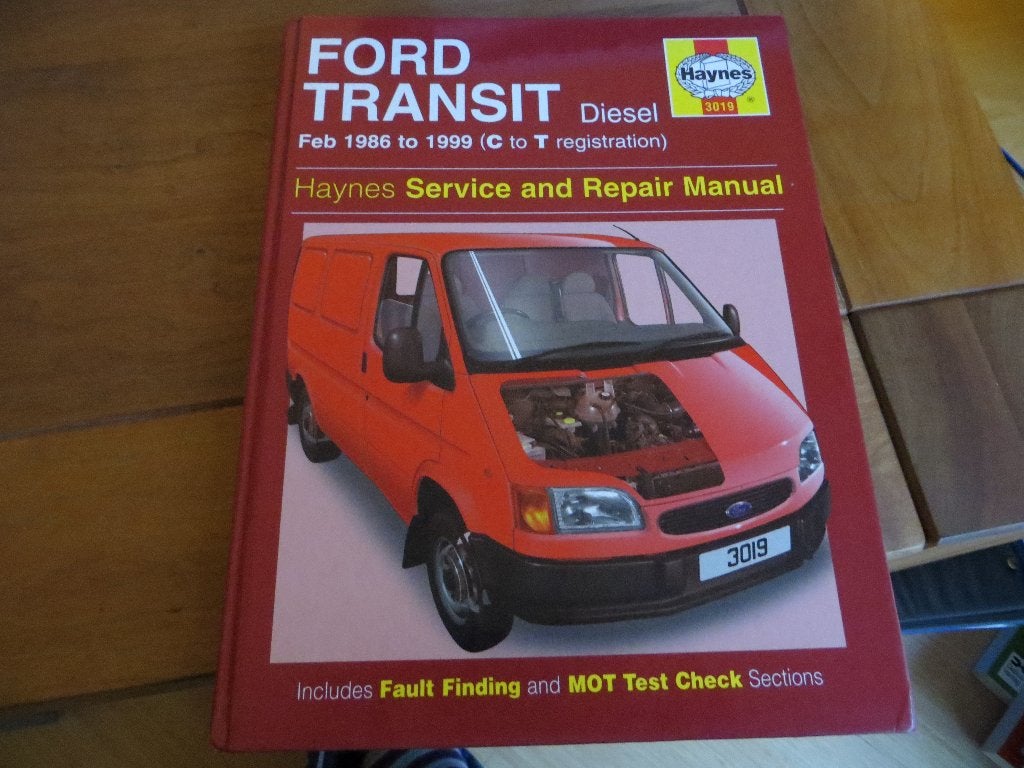 Haynes workshop manual Ford Transit 2.5 Diesel 1986-1999, Ophalen of Verzenden