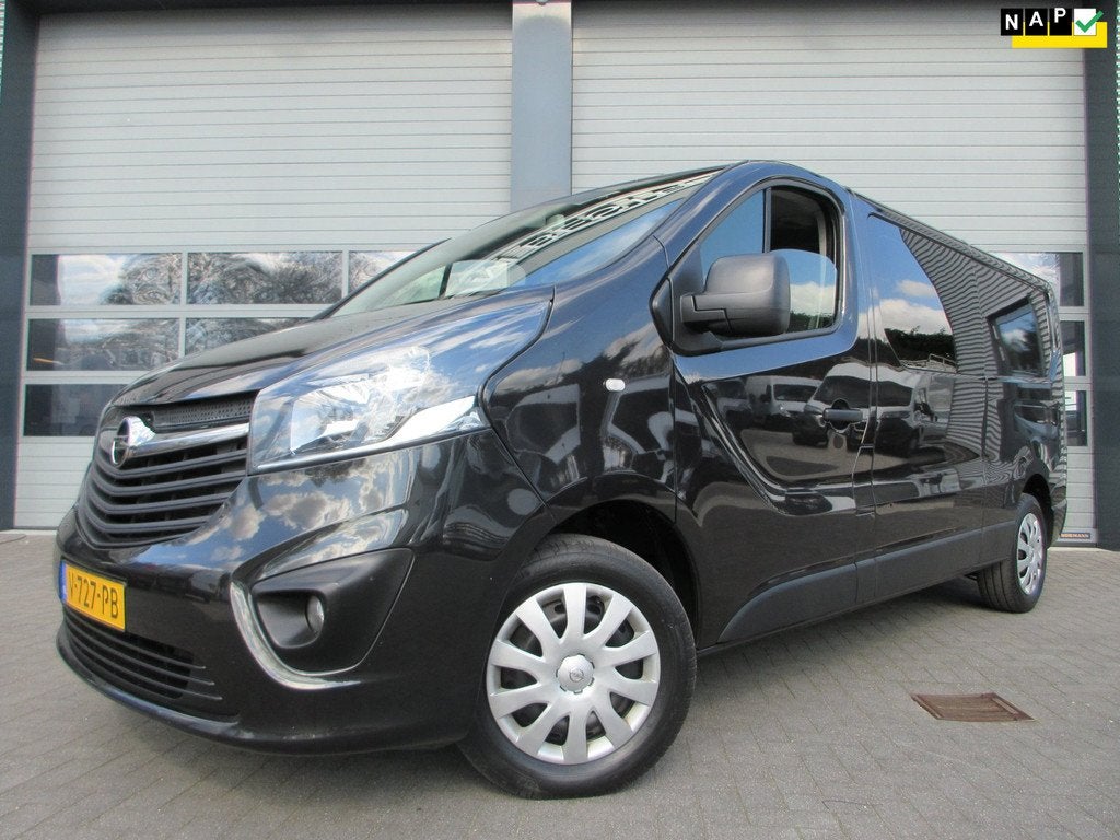 Opel Vivaro 1.6 CDTI 120 pk L2H1 DC dubbel cabine euro 6, 15 km/l, Gebruikt, Euro 6, 4 cilinders