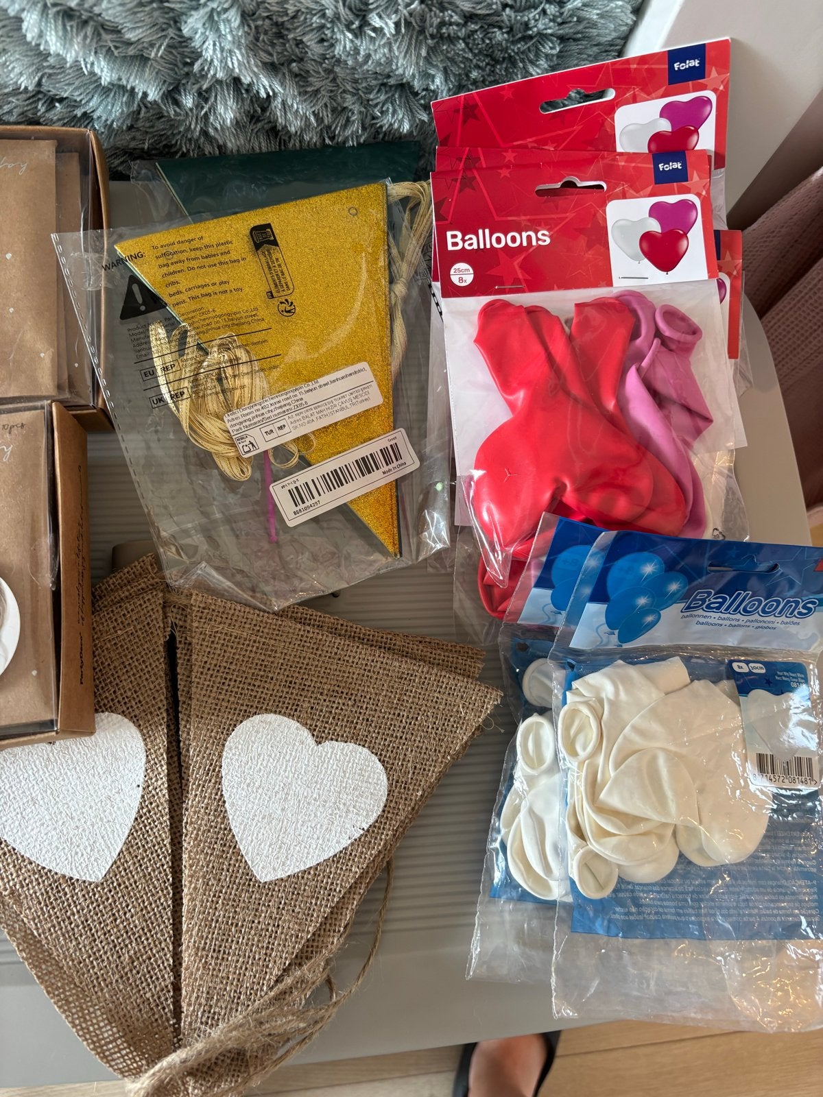 Complete Bruiloft Decoratie Pakket, Ophalen of Verzenden, Zo goed als nieuw, Versiering, Geboorte of Huwelijk