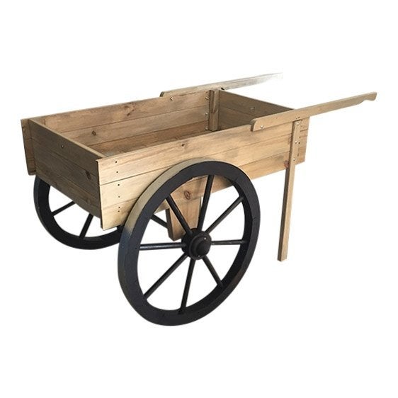 Karakteristieke houten handkar marktkar nieuw, De Tonnellerie, Nieuw, Ophalen of Verzenden, De Tonnellerie