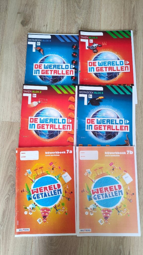 Wereld in getallen groep 7, Boeken, Schoolboeken, Ophalen of Verzenden, Nieuw, Overige niveaus