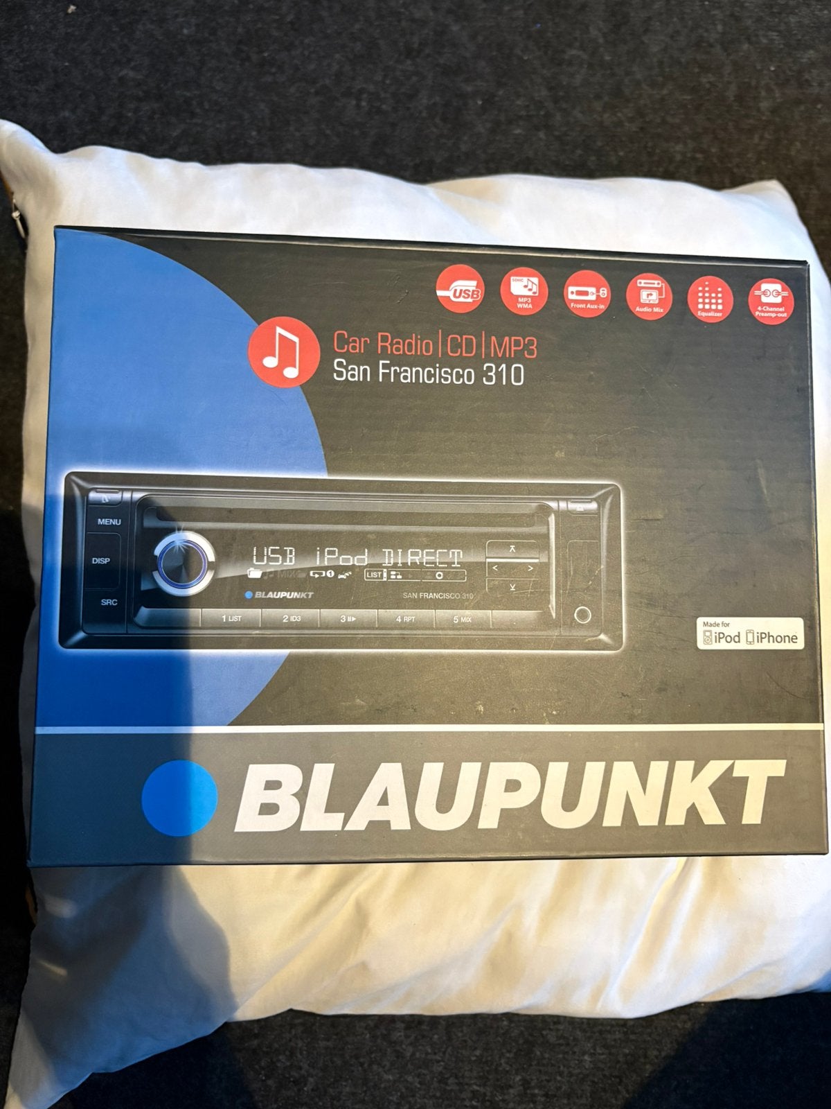 Blaupunkt radio CD MP3 San Francisco 310, Ophalen of Verzenden, Gebruikt