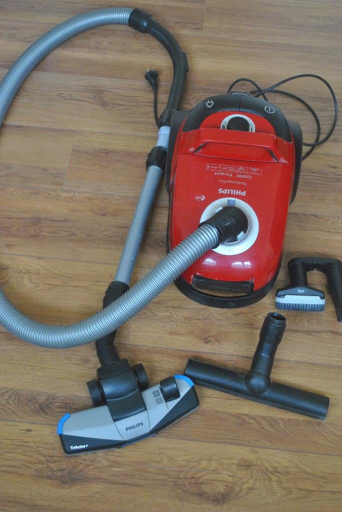 Stofzuiger, Philips, Performer Pro 2200 w Parquet, Ophalen, Gebruikt, Stofzak, 2000 watt of meer