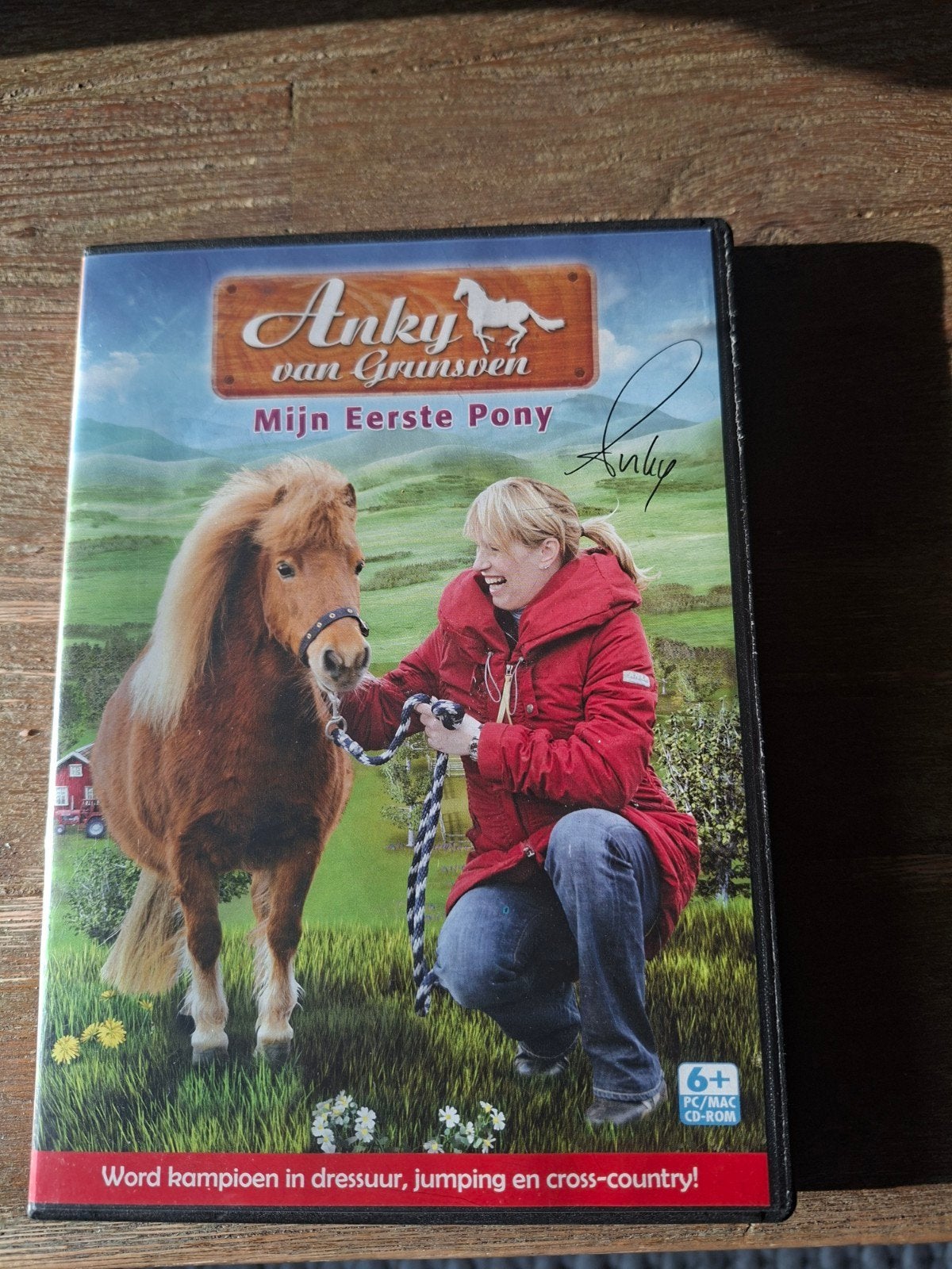 PC CD-ROM Anky van Grunsven: Mijn Eerste Pony, Spelcomputers en Games, Games | Pc, Ophalen of Verzenden