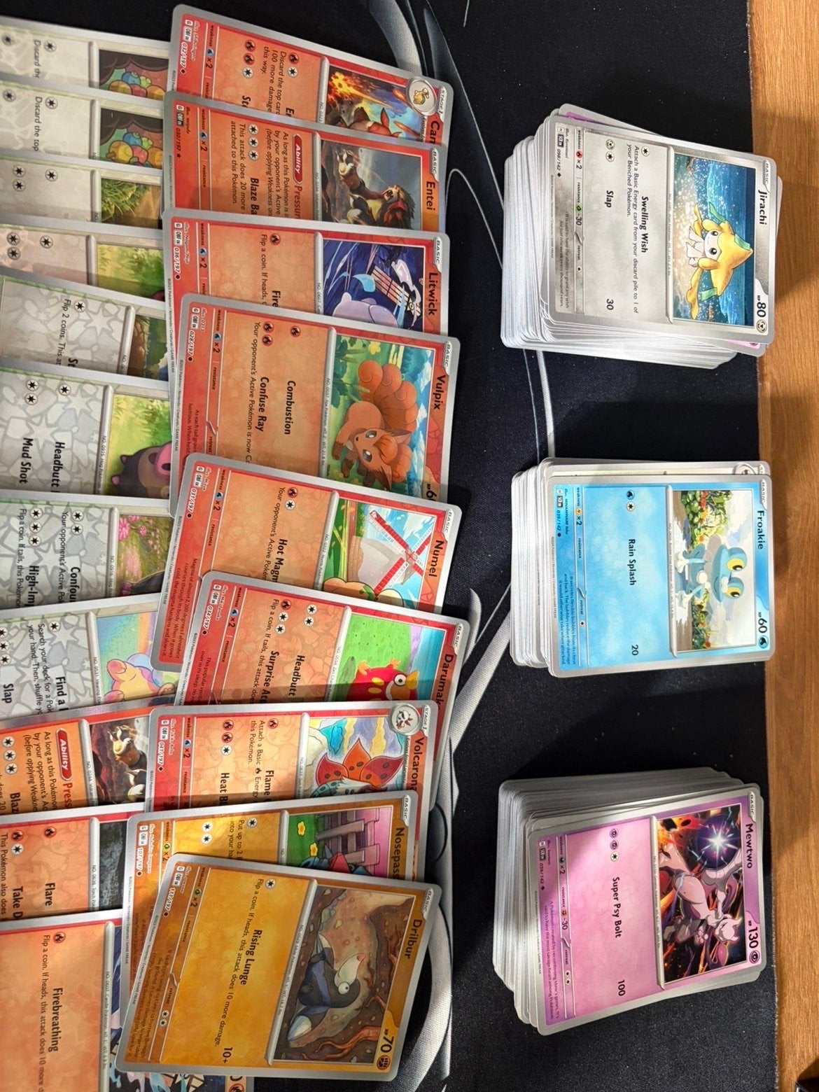 Grote collectie Pokémon kaarten - Diverse types - Per 100, Ophalen of Verzenden, Zo goed als nieuw, Meerdere kaarten