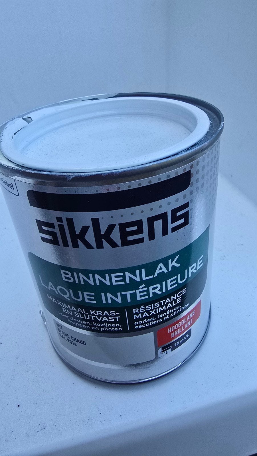 Sikkens Hooglans Ral9016, Ophalen, Wit