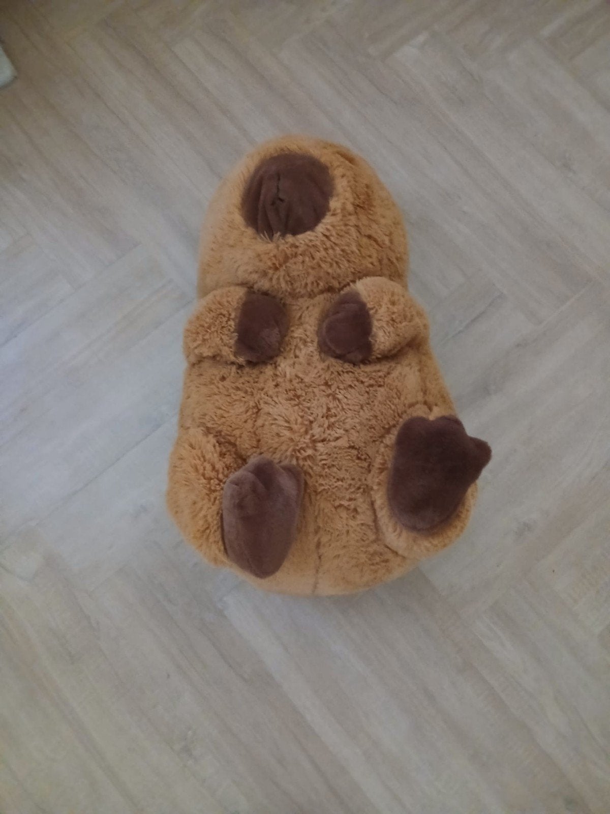 Schattige Capibara Knuffel - Zacht en Knuffelbaar, Ophalen of Verzenden, Zo goed als nieuw