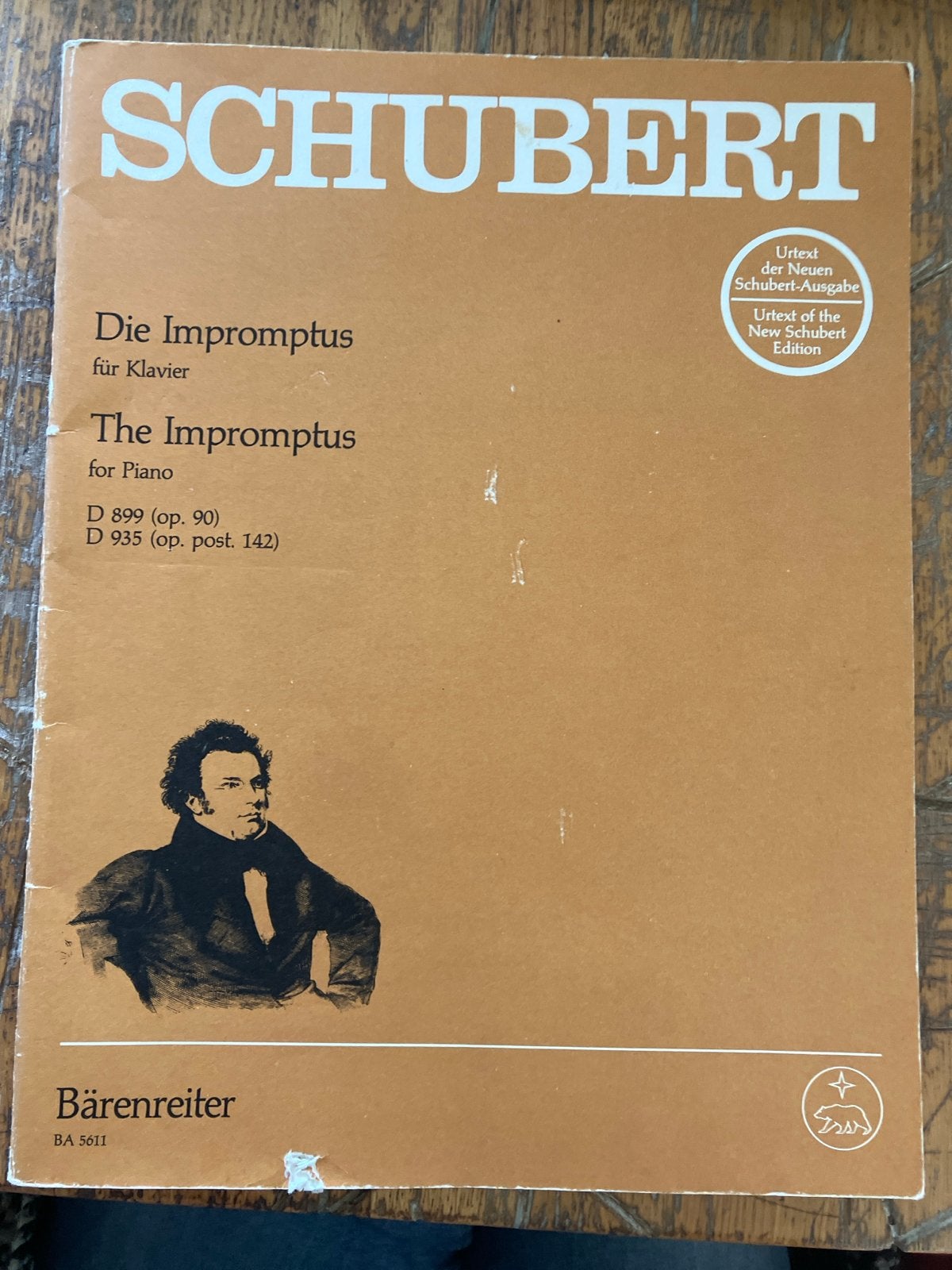 Schubert: Die Impromptus voor Piano (Bärenreiter), Gebruikt, Klassiek, Ophalen of Verzenden, Artiest of Componist