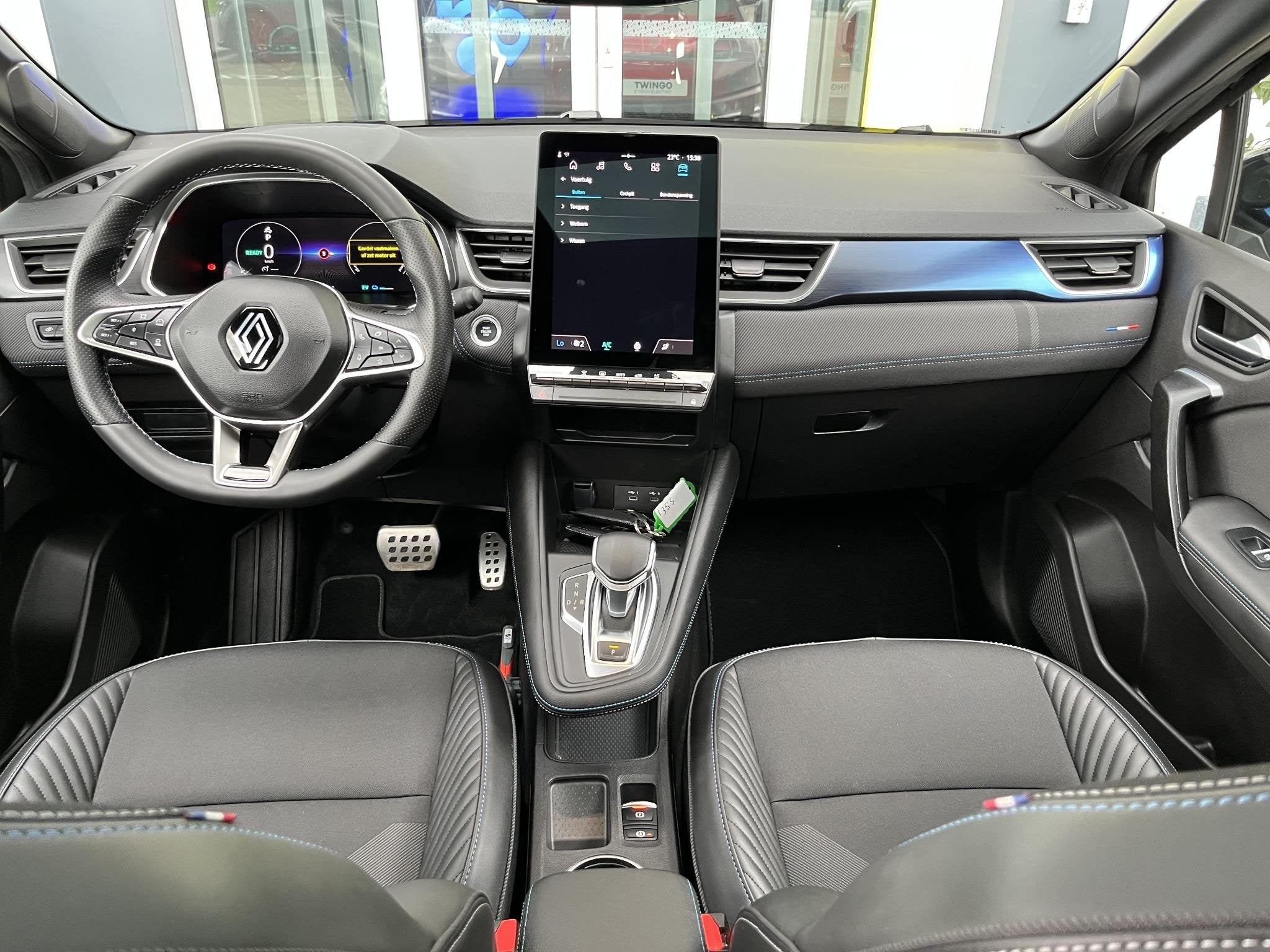 Renault Captur 1.6 E-Tech full hybrid 145 esprit Alpine | Sc, Auto's, 1345 kg, Gebruikt, Met garantie (alle), Zwart