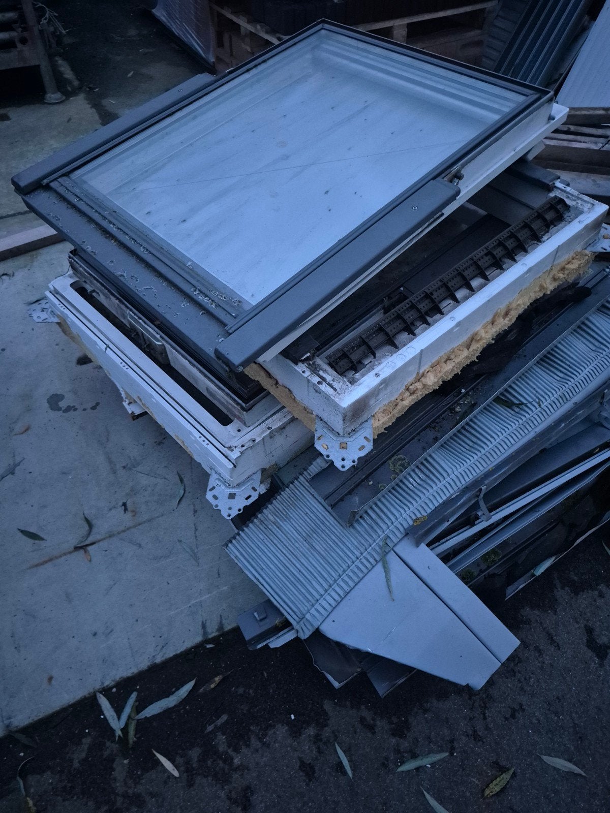 velux dakraam, Ophalen