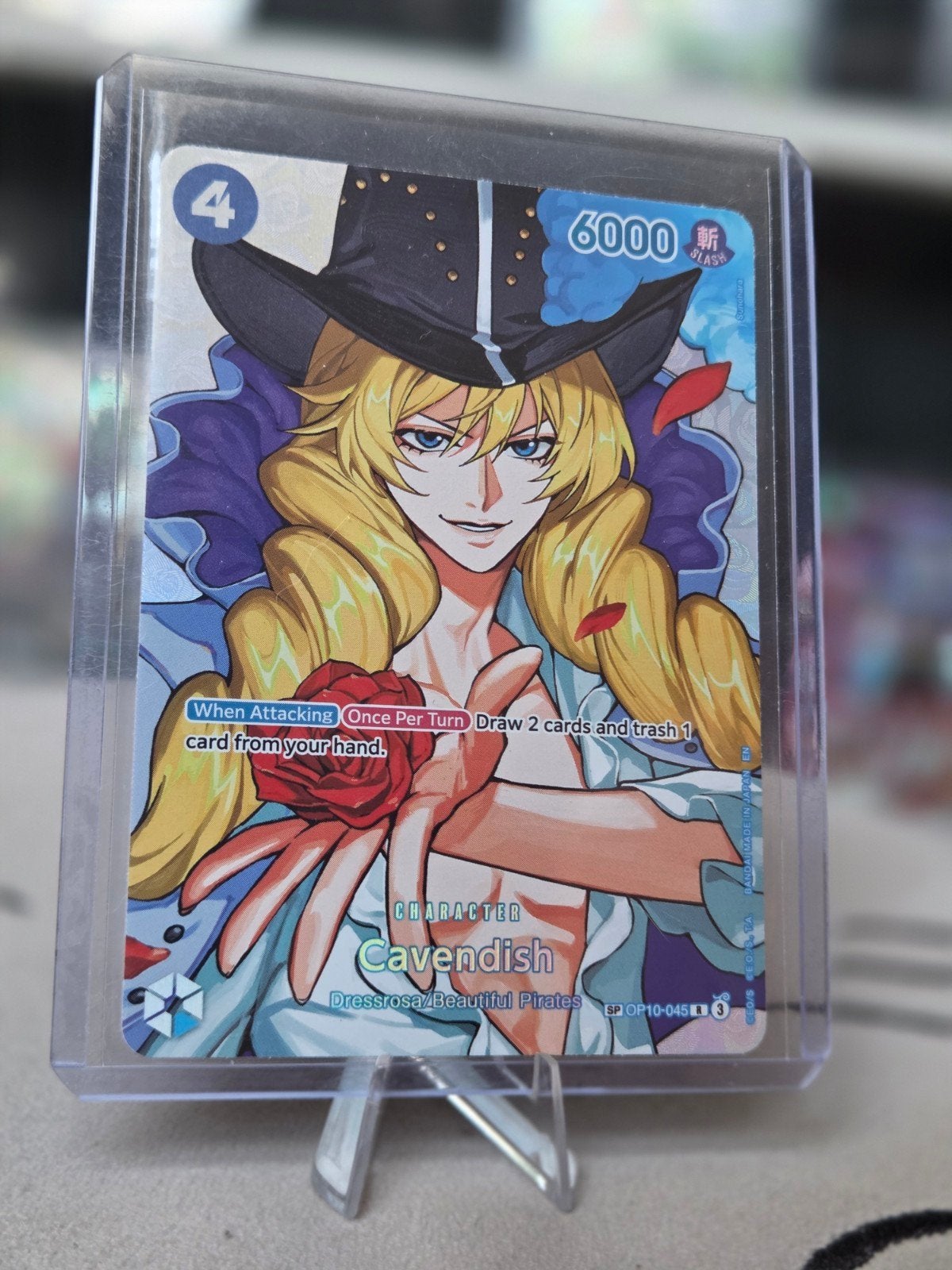 One Piece TCG Cavendish SP, Ophalen of Verzenden, Nieuw