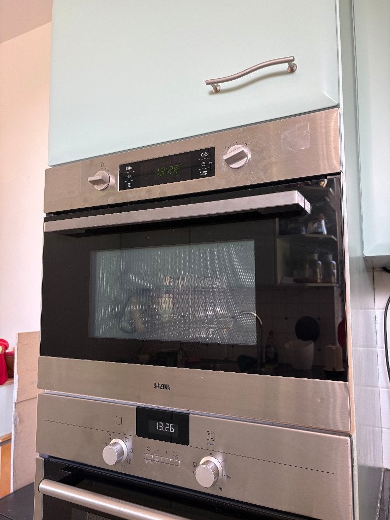 Etna Combimagnetron (CM244RVS), Witgoed en Apparatuur, Ophalen, 45 tot 50 cm, Gebruikt, Combi-oven