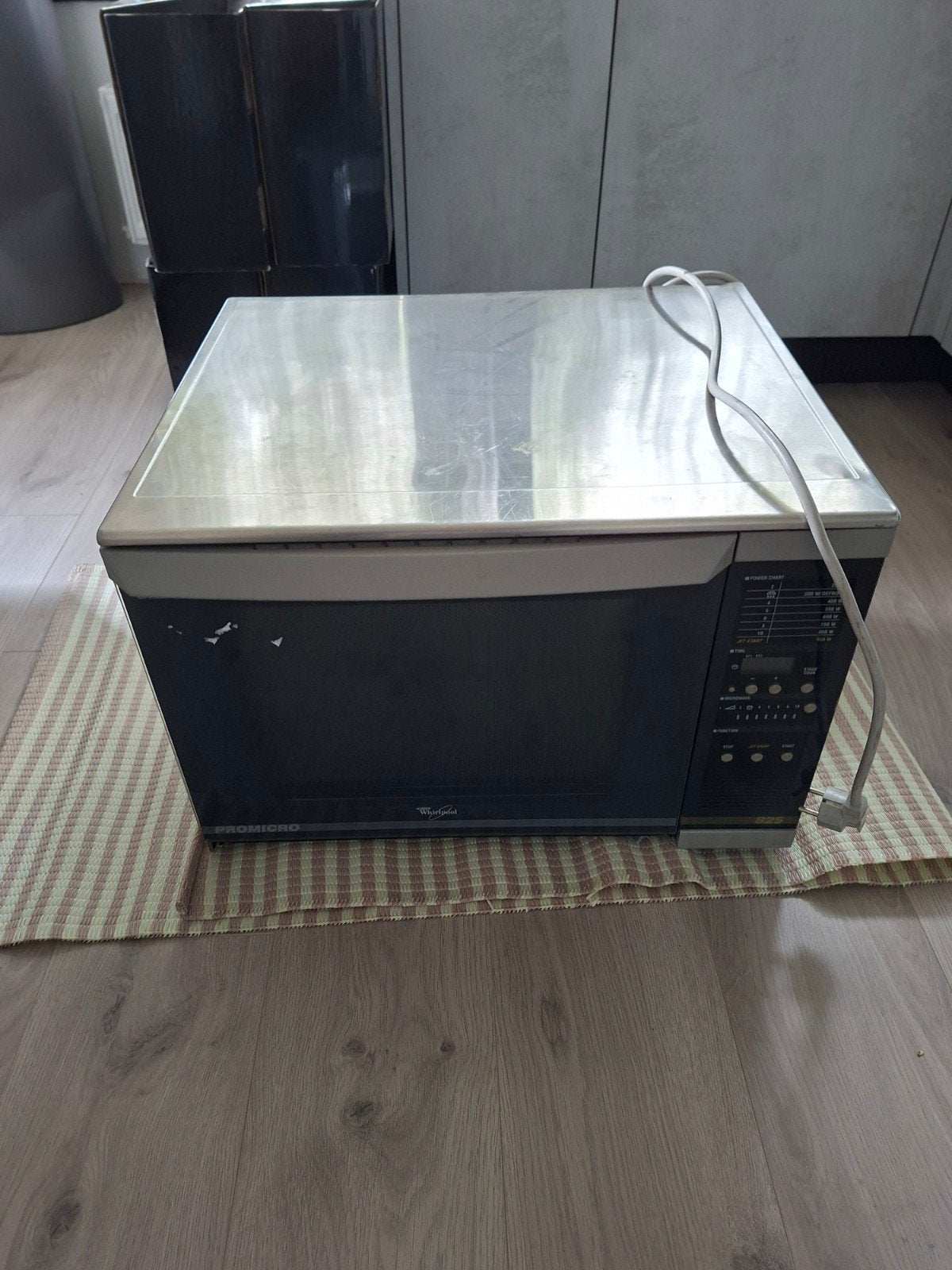 Whirlpool Promicro AVM 825/WP/ST Magnetron, Ophalen, Gebruikt, Magnetron, 45 tot 60 cm
