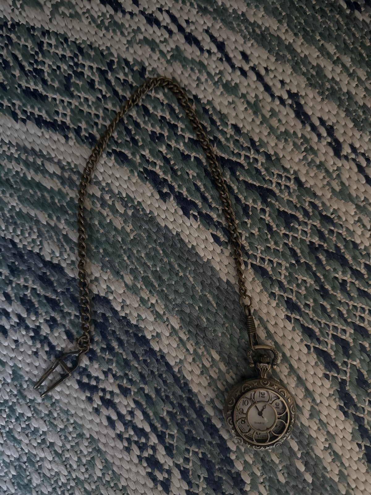 Vintage Zakhorloge met Ketting - Klassiek Design, Overige merken, Overige materialen, Zakhorloge, Verzenden